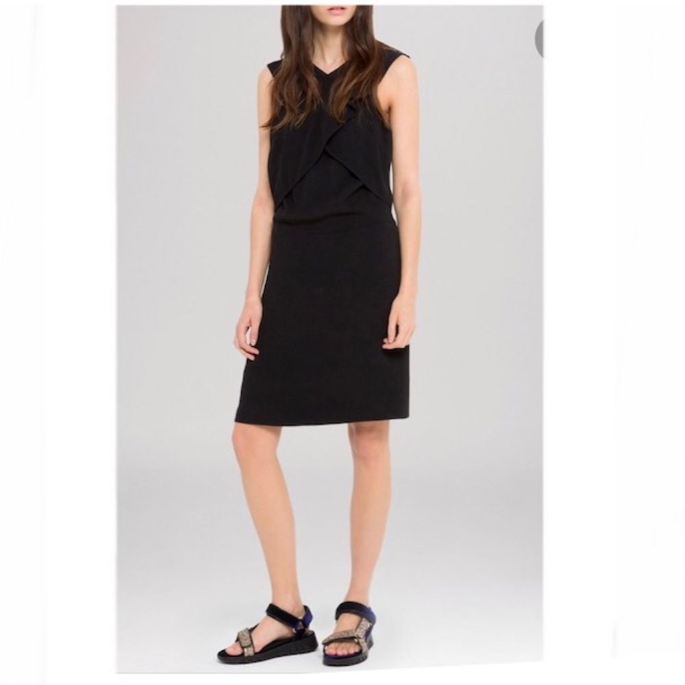 Sandro Black Raviv Crisscross Dress size 3